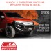 PIAK NON LOOP PREMIUM WINCH BAR FITS - MITSUBISHI TRITON MR (2019+)